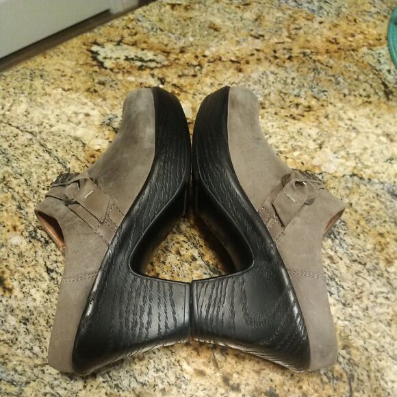 Kravings by KLOG Blondie Brown Leather Clogs Women's 8 UK 6 EU 39 - Picture 9 of 12